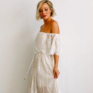 Baltic Born Lace Maxi Dress